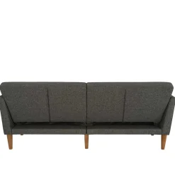 Hot Wohnen Bettsofa in Grau und Natur - Emiria