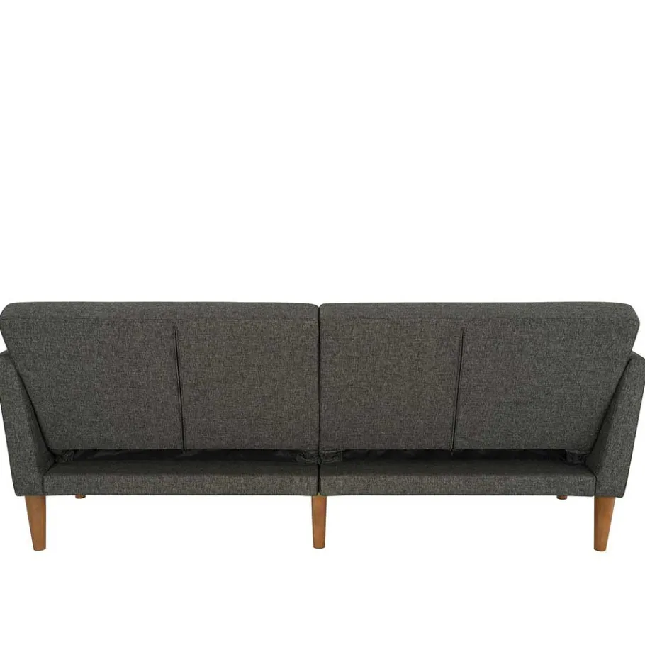 Hot Wohnen Bettsofa in Grau und Natur - Emiria