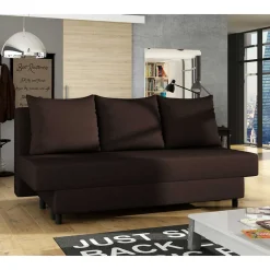 Wohnen Bettsofa ohne Armlehnen in Braun - Tepico