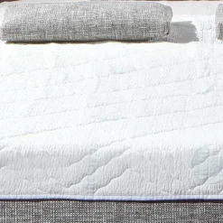 Wohnen Bettsofa zum Ausklappen in hellem Silbergrau - Tropez