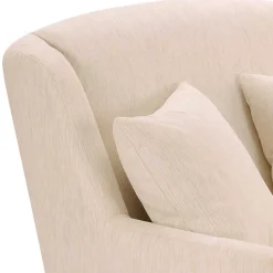 Best Wohnen Big Sessel in Creme Webstoff - Bergion