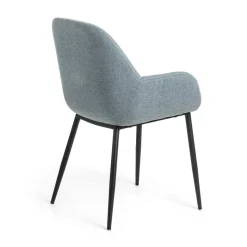Discount Wohnen Blauer Esszimmer Sessel Retro - Amarello (4er Set)