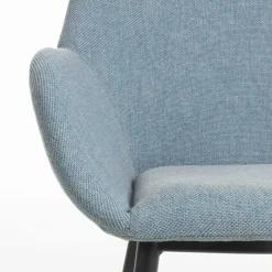 Discount Wohnen Blauer Esszimmer Sessel Retro - Amarello (4er Set)