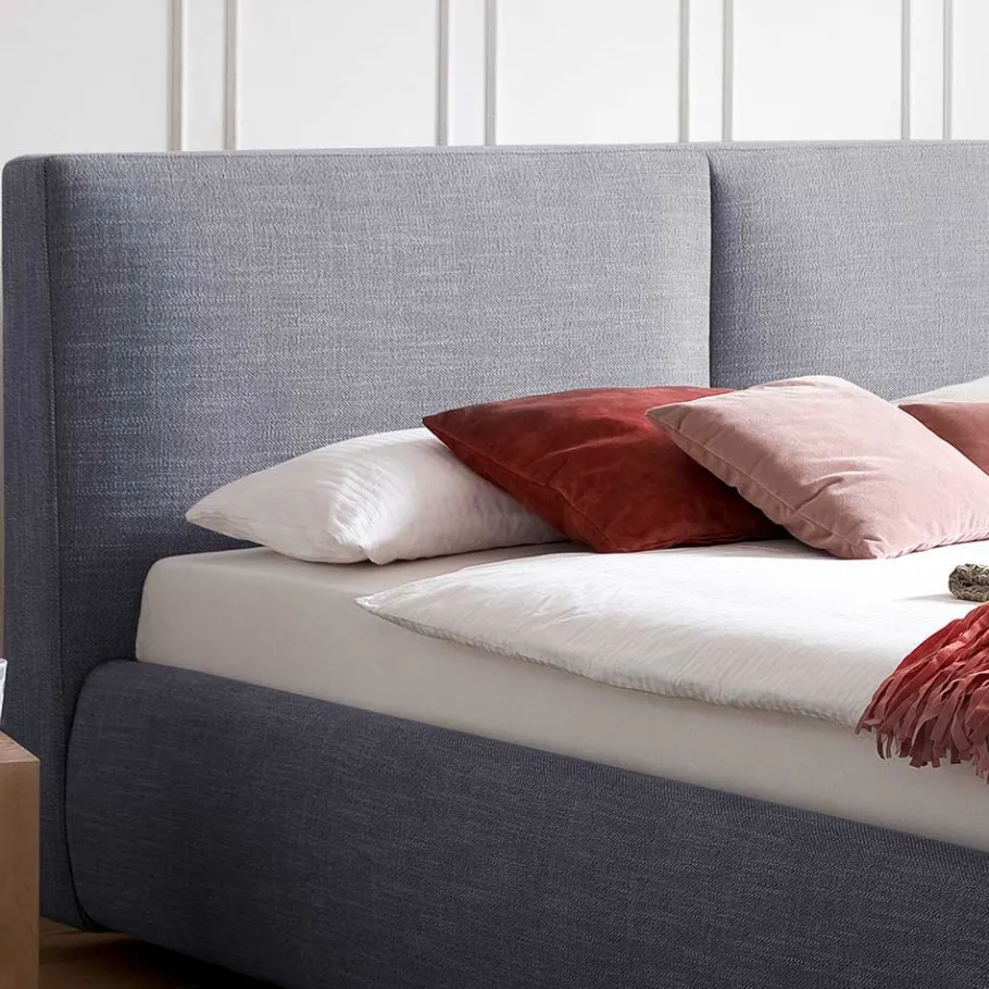 Hot Wohnen Blaues Komplettbett mit Bettkasten - Enjadara