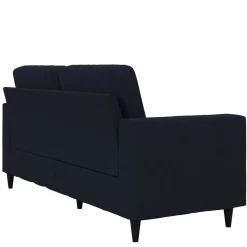 Online Wohnen Blaues Retrosofa 190 cm breit - Camiri