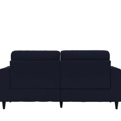 Online Wohnen Blaues Retrosofa 190 cm breit - Camiri