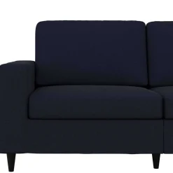Online Wohnen Blaues Retrosofa 190 cm breit - Camiri