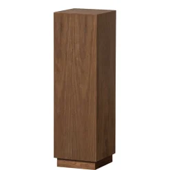 New Wohnen Blumensäule in Nussbaum Braun mit Furnier - Electra