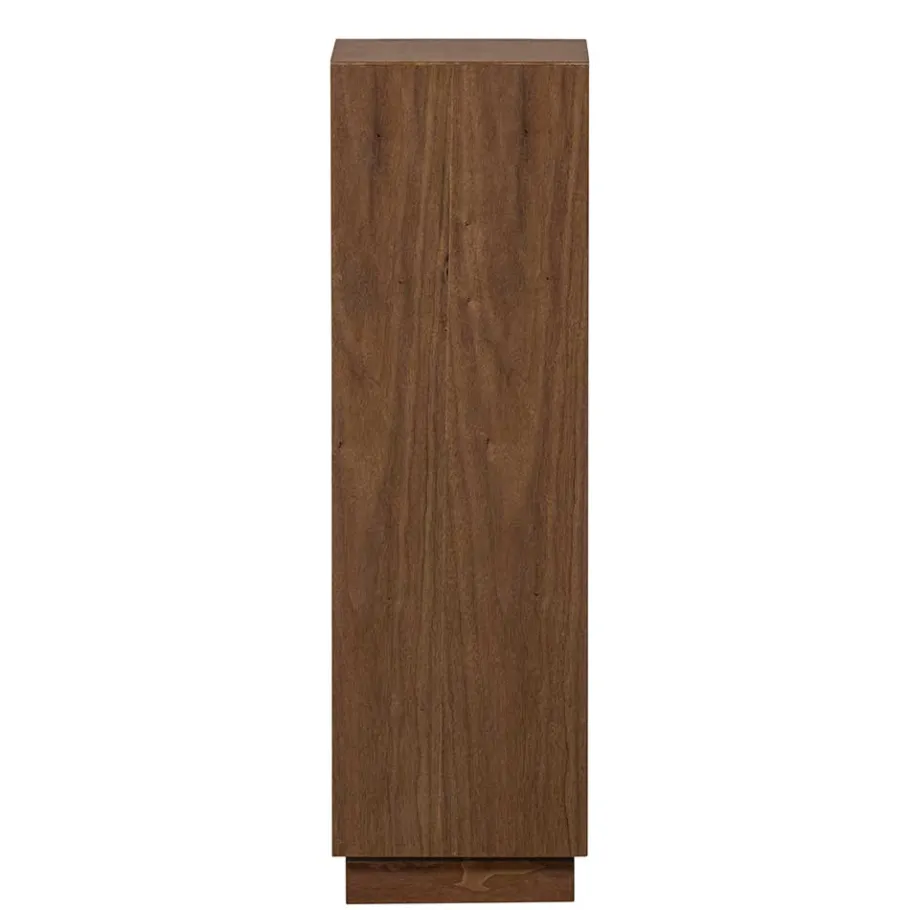 New Wohnen Blumensäule in Nussbaum Braun mit Furnier - Electra