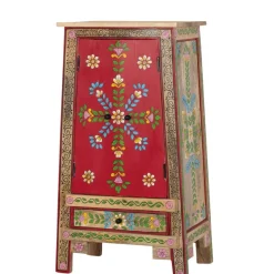 Best Wohnen Boho Kommode mit Blumen Dekor im Folklore Style - Gionala