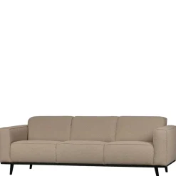 Sale Wohnen Boucle Couch 3er in Beige & Schwarz - Drike