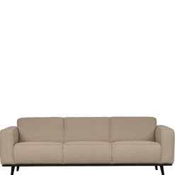 Sale Wohnen Boucle Couch 3er in Beige & Schwarz - Drike