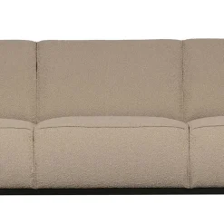 Sale Wohnen Boucle Couch 3er in Beige & Schwarz - Drike