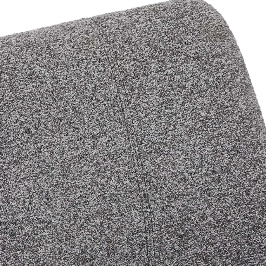 New Wohnen Boucle Drehstuhl in Grau - Usedita (2er Set)