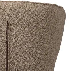 Outlet Wohnen Boucle Esszimmerstühle in Beige - Tiniant (2er Set)