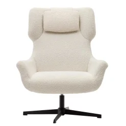 Wohnen Boucle Polstersessel mit Drehgestell - Cacillo