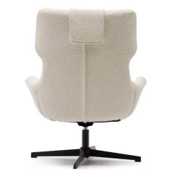 Wohnen Boucle Polstersessel mit Drehgestell - Cacillo