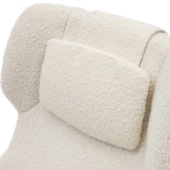 Wohnen Boucle Polstersessel mit Drehgestell - Cacillo