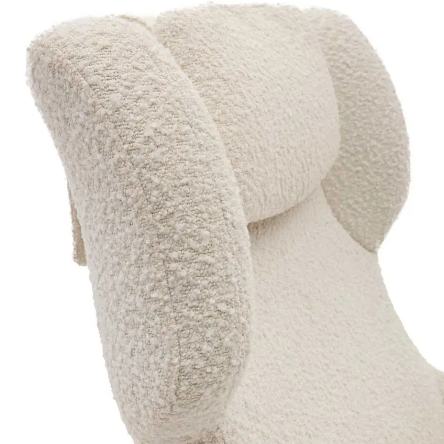Wohnen Boucle Polstersessel mit Drehgestell - Cacillo