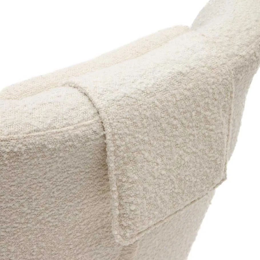 Wohnen Boucle Polstersessel mit Drehgestell - Cacillo
