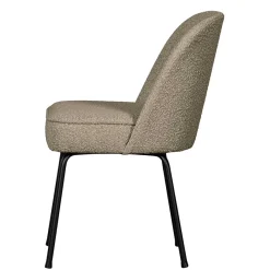 Hot Wohnen Boucle Polsterstühle in Beige - Laderla (2er Set)