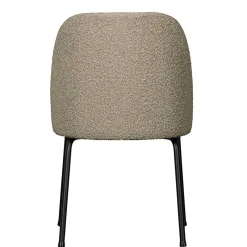 Hot Wohnen Boucle Polsterstühle in Beige - Laderla (2er Set)