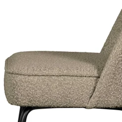 Hot Wohnen Boucle Polsterstühle in Beige - Laderla (2er Set)