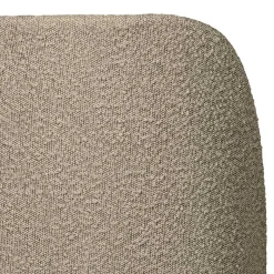 Hot Wohnen Boucle Polsterstühle in Beige - Laderla (2er Set)