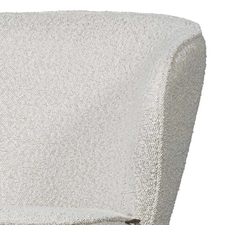 Best Wohnen Boucle Polsterstühle in Creme - Lilis (2er Set)