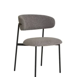 Online Wohnen Boucle Polsterstuhl im Skandi Design - Tornado (2er Set)