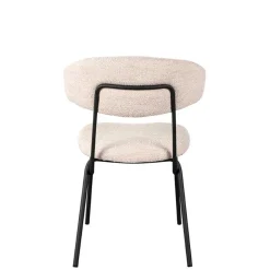 Best Wohnen Boucle Polsterstuhl in Beigegrau - Flair (2er Set)