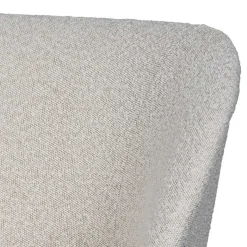 New Wohnen Boucle Sessel in Beigegrau - Jason