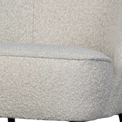 New Wohnen Boucle Sessel in Beigegrau - Jason