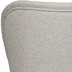 New Wohnen Boucle Sessel in Beigegrau - Jason