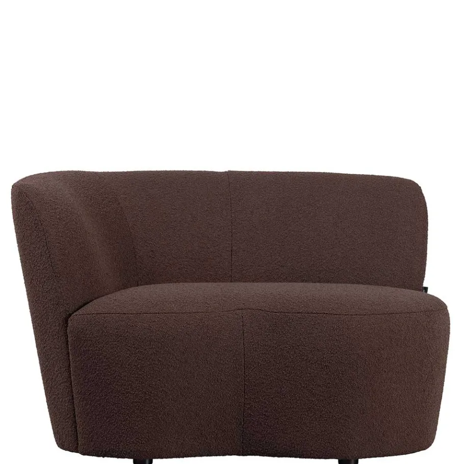 Hot Wohnen Boucle Sofa in Braun - Roma