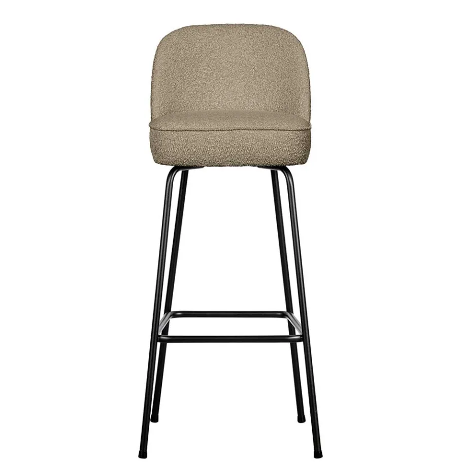 Outlet Wohnen Boucle Tresenstuhl mit 79 cm Sitzhöhe - Laderla