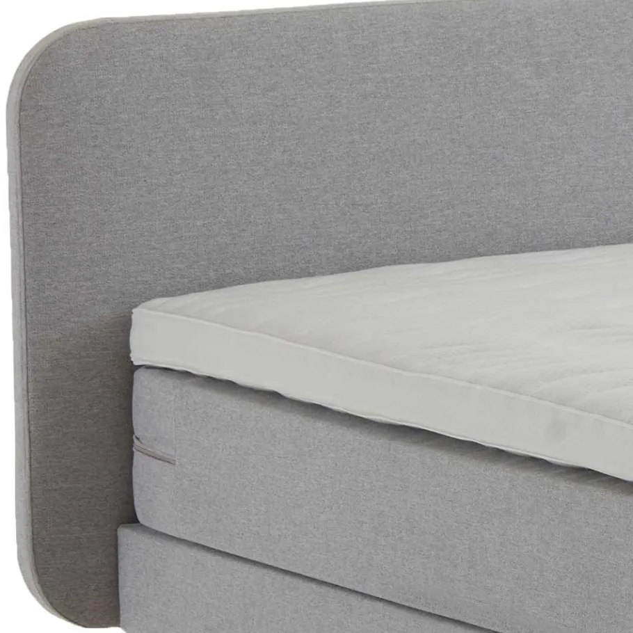 Hot Wohnen Boxspringbett mit Tonnentaschenfederkern Matratze H2 - Cerhard
