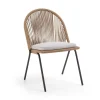 Sale Wohnen Braune Designstühle mit Kordel - Smonos (4er Set)