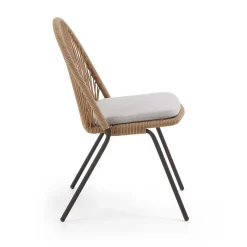 Sale Wohnen Braune Designstühle mit Kordel - Smonos (4er Set)
