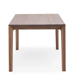 Best Wohnen Brauner Esszimmertisch aus Nussbaum Holz - Caceres