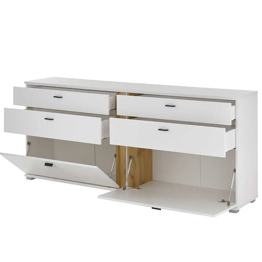 Clearance Wohnen Breites Sideboard mit LED Beleuchtung - Racelyn