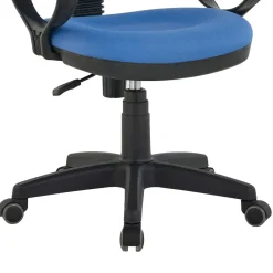Clearance Wohnen Büro Drehstuhl in Blau & Schwarz - Betisla