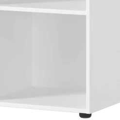 Discount Wohnen Büro Raumteiler Regal in Weiß - Sparkle
