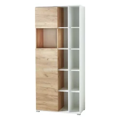 New Wohnen Büro Regal mit Türen Set - Ziharo (zweiteilig)