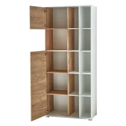 New Wohnen Büro Regal mit Türen Set - Ziharo (zweiteilig)