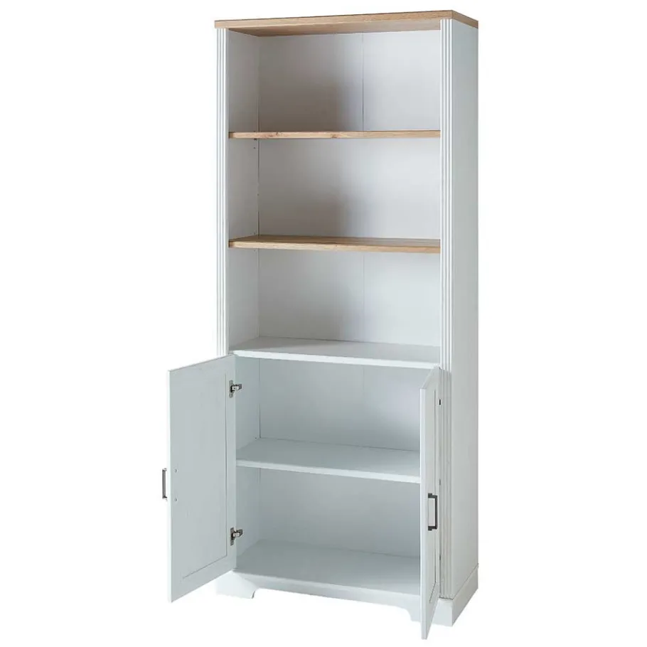Best Wohnen Büro Schränke Set - Landhaus - Mehady (dreiteilig)