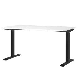 Clearance Wohnen Bürotisch in Weiß und Schwarz - Joina
