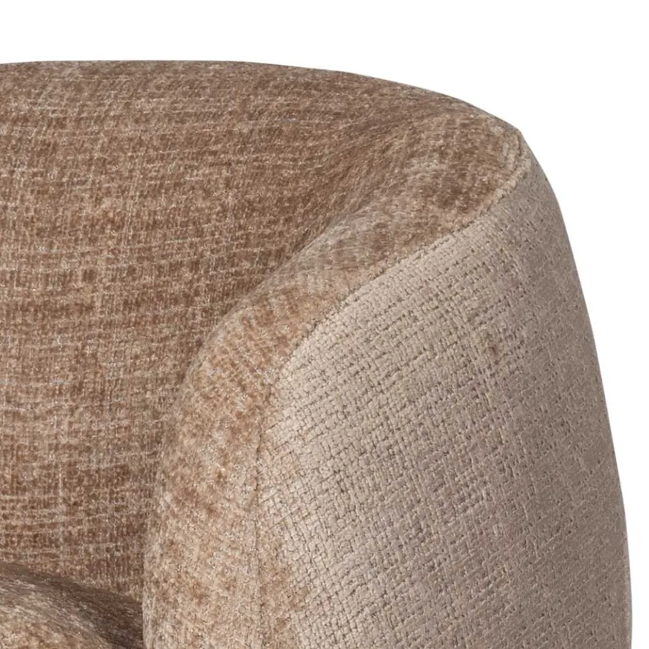 Best Wohnen Chenille Drehsessel in Beige - Anvica