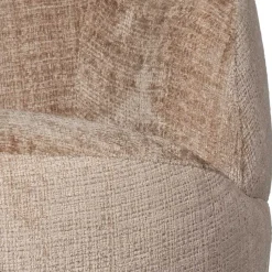 Best Wohnen Chenille Drehsessel in Beige - Anvica