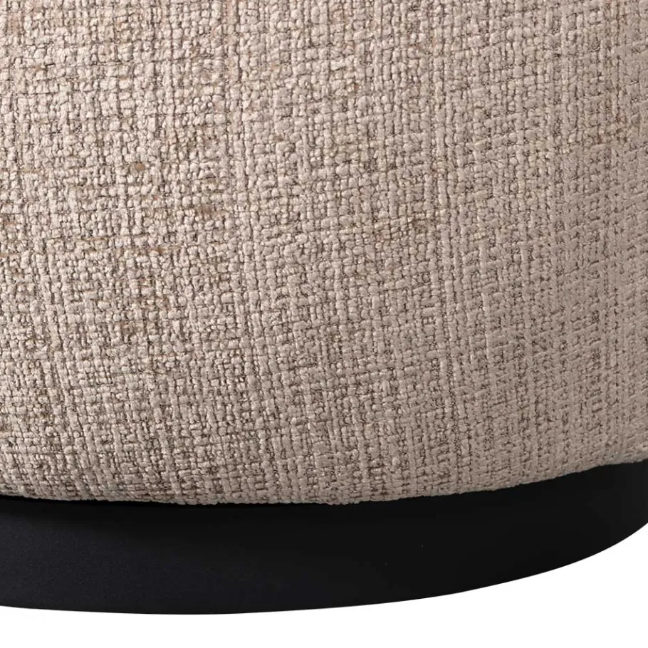 Best Wohnen Chenille Drehsessel in Beige - Anvica